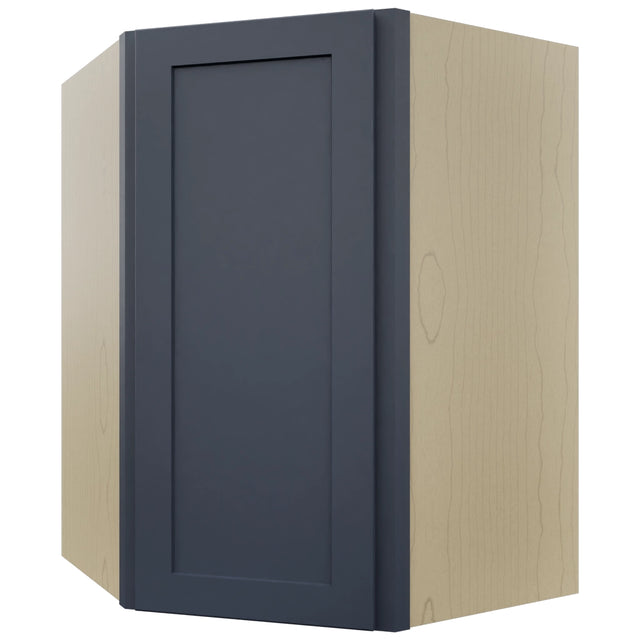 Fabuwood Galaxy Indigo WDC2736 Wall Corner Diagonal Cabinet, Front View
