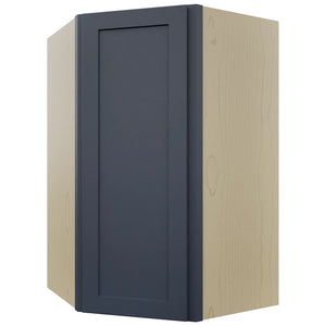Fabuwood Galaxy Indigo WDC2742 Wall Corner Diagonal Cabinet, Front View