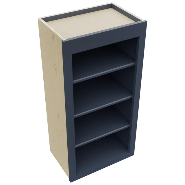 Fabuwood Galaxy Indigo WOS1836 Wall Open Shelf, Top View