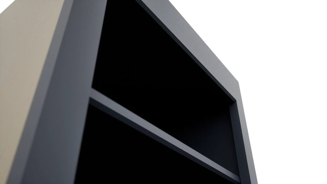 Fabuwood Galaxy Indigo WOS1836 Wall Open Shelf, Detail View