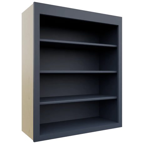 Fabuwood Galaxy Indigo WOS3036 Wall Open Shelf, Front View