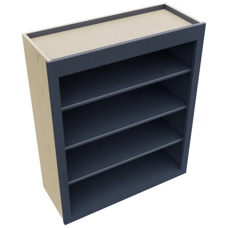 Fabuwood Galaxy Indigo WOS3036 Wall Open Shelf, Top View