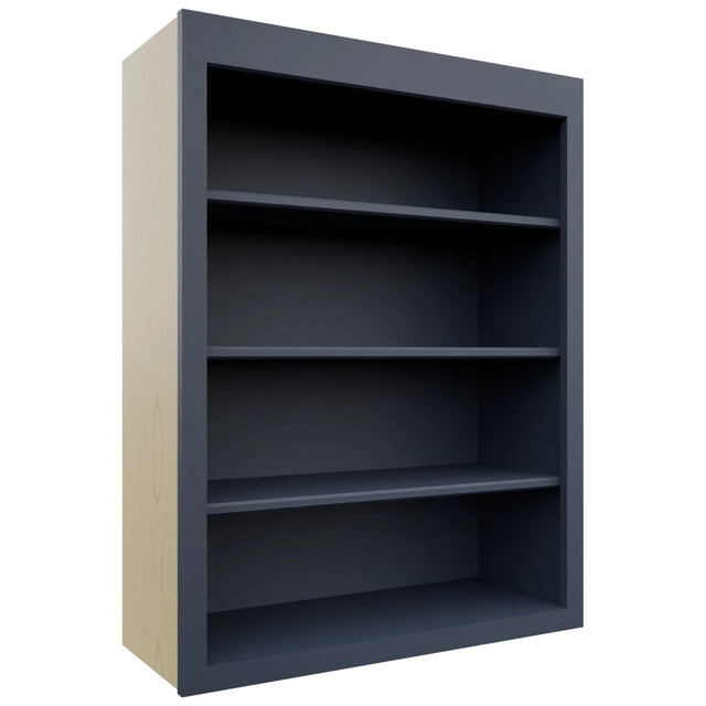 Fabuwood Galaxy Indigo WOS3039 Wall Open Shelf, Front View