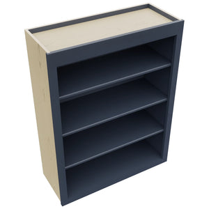 Fabuwood Galaxy Indigo WOS3039 Wall Open Shelf, Top View