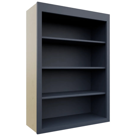 Fabuwood Galaxy Indigo WOS3042 Wall Open Shelf, Front View