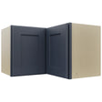 Fabuwood Galaxy Indigo WPC2415 Wall Corner Pie Cabinet, Front View