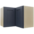 Fabuwood Galaxy Indigo WPC2418 Wall Corner Pie Cabinet, Front View