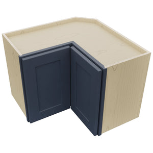 Fabuwood Galaxy Indigo WPC2418 Wall Corner Pie Cabinet, Top View