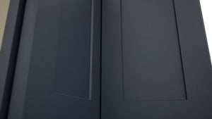 Fabuwood Galaxy Indigo WPC2418 Wall Corner Pie Cabinet, Detail View