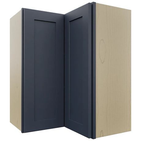 Fabuwood Galaxy Indigo WPC2430 Wall Corner Pie Cabinet, Front View