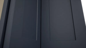 Fabuwood Galaxy Indigo WPC2430 Wall Corner Pie Cabinet, Detail View