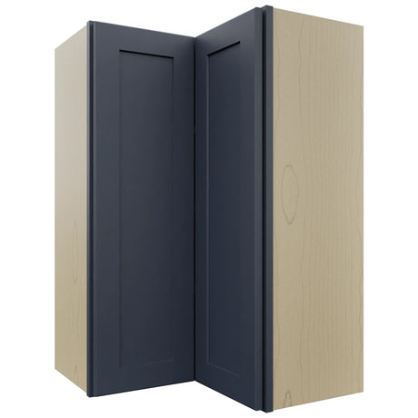 Fabuwood Galaxy Indigo WPC2436 Wall Corner Pie Cabinet, Front View