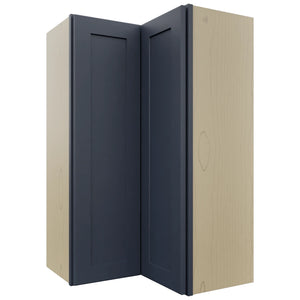 Fabuwood Galaxy Indigo WPC2439 Wall Corner Pie Cabinet, Front View