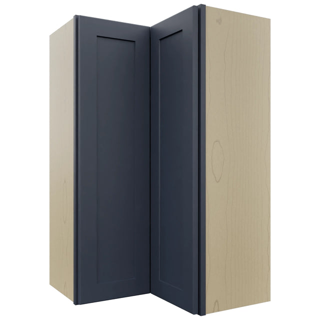 Fabuwood Galaxy Indigo WPC2439 Wall Corner Pie Cabinet, Front View