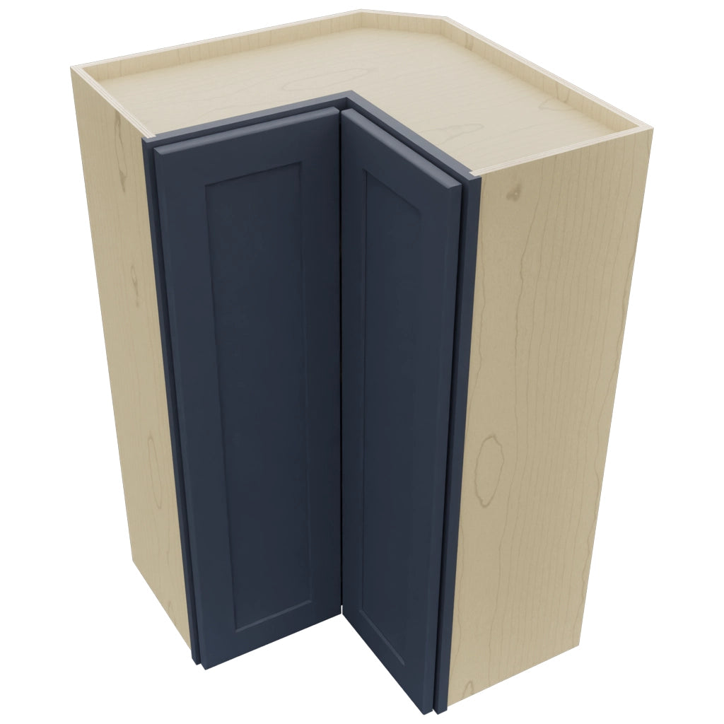 Fabuwood Galaxy Indigo WPC2439 Wall Corner Pie Cabinet, Top View