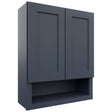 Fabuwood Galaxy Indigo WVS2430 Vanity Wall Storage, Front View
