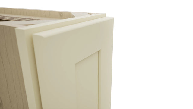 Fabuwood Galaxy Linen B09FD Base Full Door Cabinet, Detail View