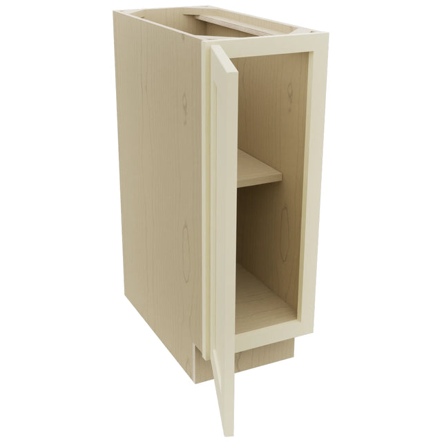 Fabuwood Galaxy Linen B12FD Base Full Door Cabinet, Open View