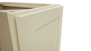 Fabuwood Galaxy Linen B15FD Base Full Door Cabinet, Detail View