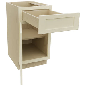 Fabuwood Galaxy Linen B18 Base Standard Cabinet, Open View