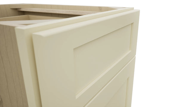 Fabuwood Galaxy Linen B18 Base Standard Cabinet, Detail View