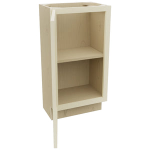 Fabuwood Galaxy Linen B18FD-12D Base Full Door Cabinet, Open View