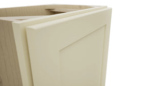 Fabuwood Galaxy Linen B18FD-12D Base Full Door Cabinet, Detail View