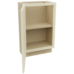 Fabuwood Galaxy Linen B21FD-12D Base Full Door Cabinet, Open View