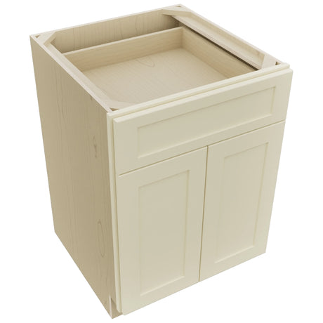 Fabuwood Galaxy Linen B24 Base Standard Cabinet, Top View