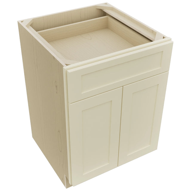 Fabuwood Galaxy Linen B24 Base Standard Cabinet, Top View