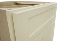 Fabuwood Galaxy Linen B24 Base Standard Cabinet, Detail View