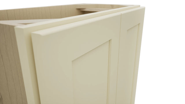 Fabuwood Galaxy Linen B24FD-12D Base Full Door Cabinet, Detail View