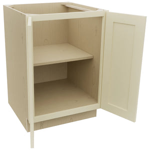 Fabuwood Galaxy Linen B24FD Base Full Door Cabinet, Open View