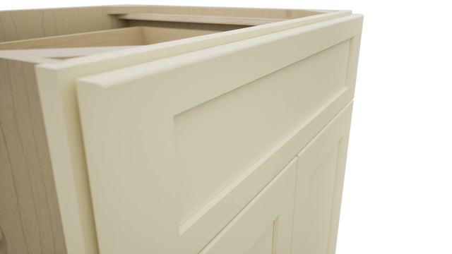 Fabuwood Galaxy Linen B27 Base Standard Cabinet, Detail View