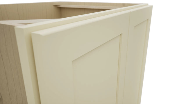 Fabuwood Galaxy Linen B30FD Base Full Door Cabinet, Detail View