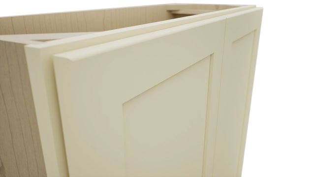 Fabuwood Galaxy Linen B33FD-12D Base Full Door Cabinet, Detail View
