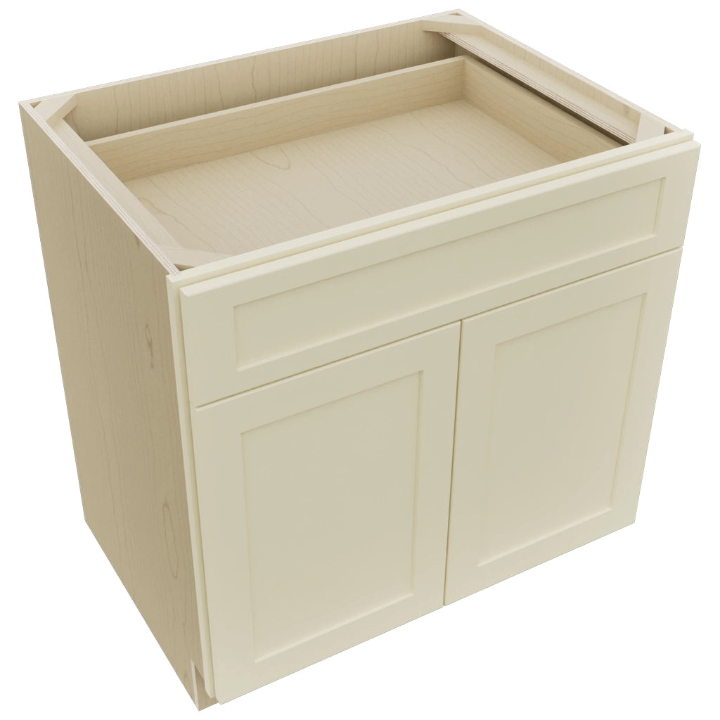 Fabuwood Galaxy Linen B33SDF Base Standard Cabinet, Top View