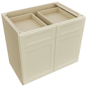 Fabuwood Galaxy Linen B36 Base Standard Cabinet, Top View