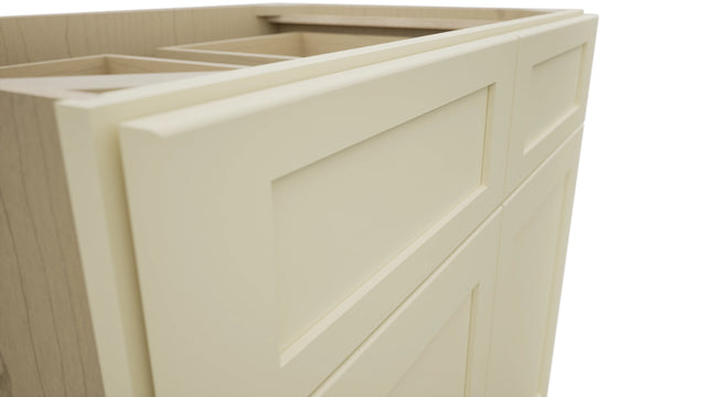 Fabuwood Galaxy Linen B36 Base Standard Cabinet, Detail View