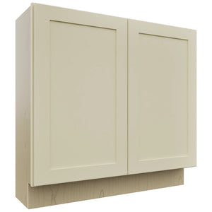 Fabuwood Galaxy Linen B36FD-12D Base Full Door Cabinet, Front View