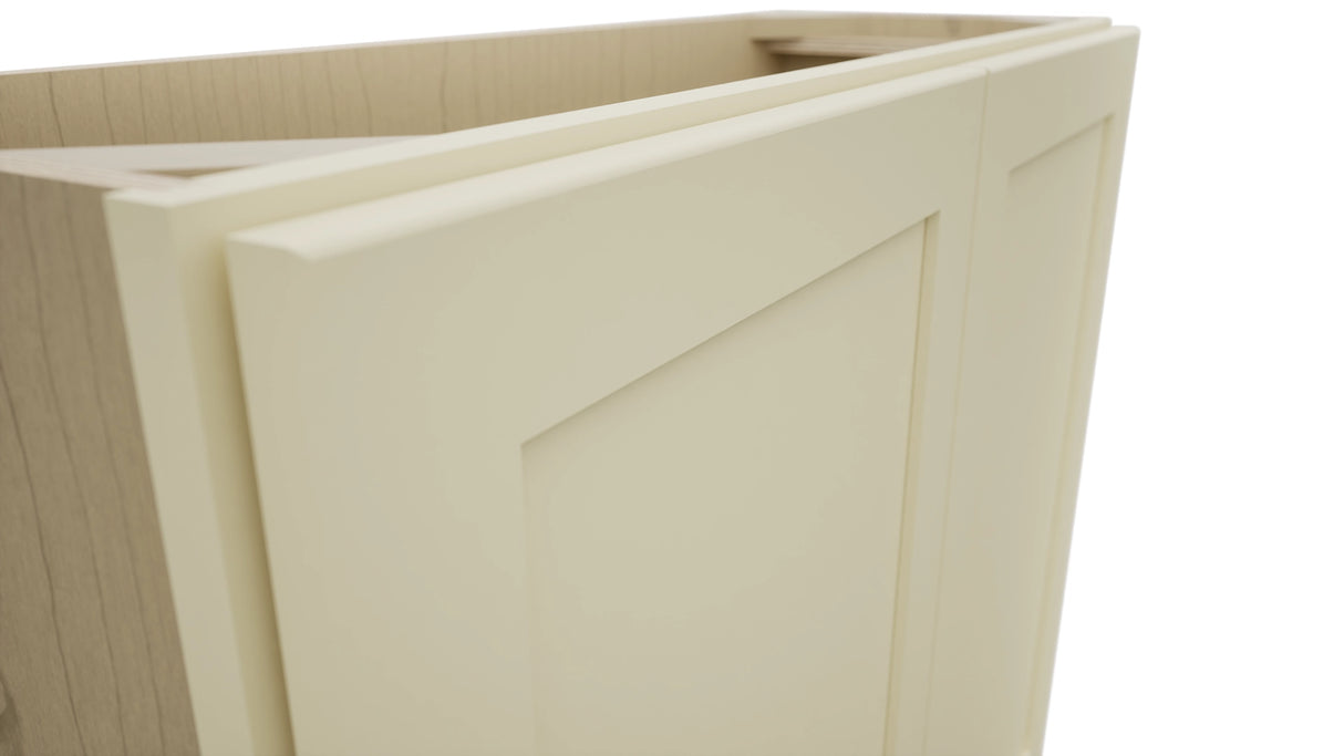 Fabuwood Galaxy Linen B36FD-12D Base Full Door Cabinet, Detail View