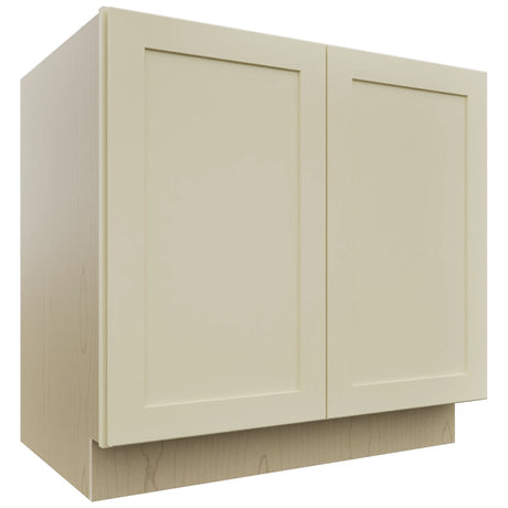 Fabuwood Galaxy Linen B36FD Base Full Door Cabinet, Front View