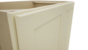 Fabuwood Galaxy Linen B36FD Base Full Door Cabinet, Detail View