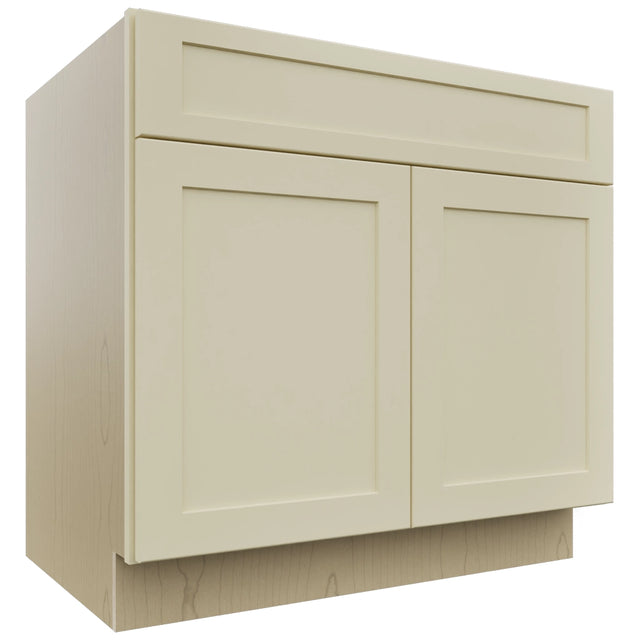 Fabuwood Galaxy Linen B36SDF Base Standard Cabinet, Front View