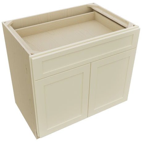 Fabuwood Galaxy Linen B36SDF Base Standard Cabinet, Top View