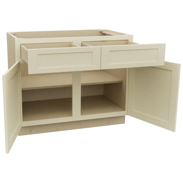 Fabuwood Galaxy Linen B42 Base Standard Cabinet, Open View
