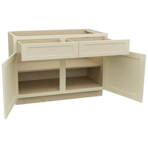 Fabuwood Galaxy Linen B48 Base Standard Cabinet, Open View