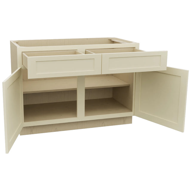Fabuwood Galaxy Linen B48 Base Standard Cabinet, Open View