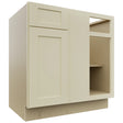 Fabuwood Galaxy Linen BLB39/42 Base Corner Blind Cabinet, Front View