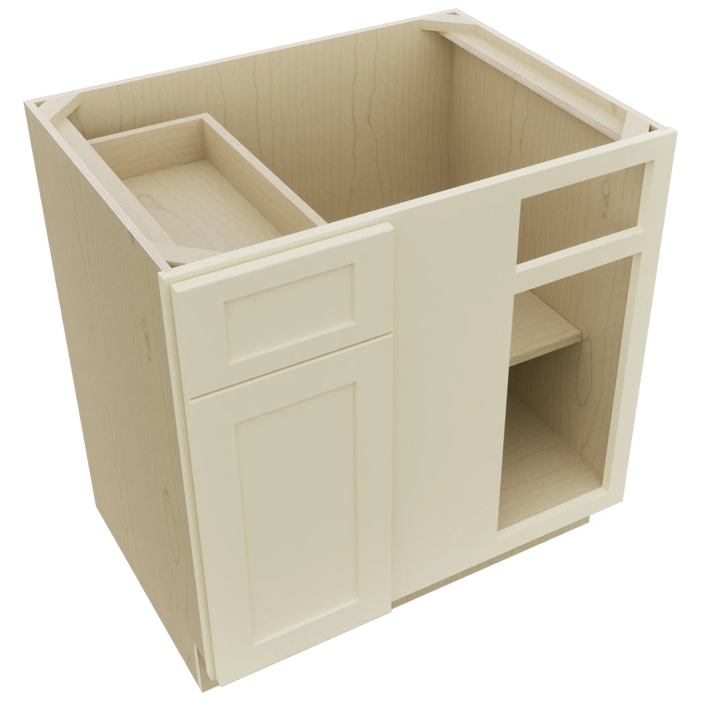 Fabuwood Galaxy Linen BLB39/42 Base Corner Blind Cabinet, Top View